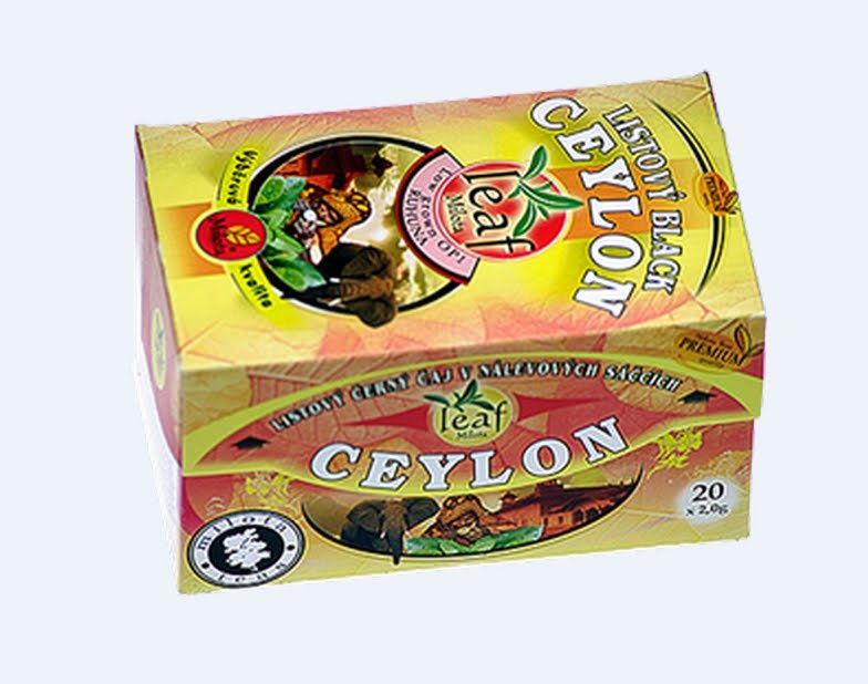 Ceylon Leaf 40g  - 20 Cut Tea Bags - Natural Herbal Dried Herbs Organic BlackTea