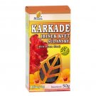 Hibiscus Flower 50g - Hibiscus sabdariffa (Karkade) - Organic Herbal Dried Loose Tea