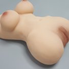 Medium 3D silicone sex doll realistic masturbator toy