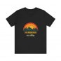 The Mountains are Calling Unisex Jersey Short Sleeve Tee HANDMADE