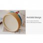 Hand painted ins style creative underglaze color sea lighthouse seagull beach ceramic mug water cup
