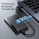 Baseus 2.5" HDD Case SATA to USB 3.0 Type C Adapter SSD Hard Drive Box Enclosure