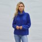 Winter fashion ladies new high neck loose thick warm sweater