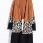 Fashion women's new mid-length thin coat, large size cardigan, long-sleeved shawl top