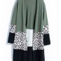 Fashion women's new mid-length thin coat, large size cardigan, long-sleeved shawl top