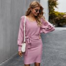 Fashion women's new product waist high waist slimming mid-skirt hedging bag hip dress
