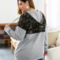 Oversized women's autumn and winter long-sleeved padded sweater