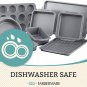 Farberware Nonstick Steel Bakeware. Cooling Rack & Grid, Baking+Bread Pan, Cookie Sheets, 10pcs