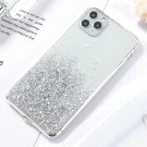 Bling Glitter Case For iPhone 12 Cases Luxury Silicone Cover On iPhone Phone Covers Silver