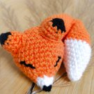 Amigurumi zorro dormilón