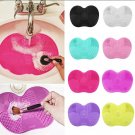 Scrubber Board Silicone Makeup Brush Cleaner Pad Make Up Washing Brush Gel Cleaning Mat Hand Tool
