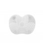 Scrubber Board Silicone Makeup Brush Cleaner Pad Make Up Washing Brush Gel Cleaning Mat Hand Tool