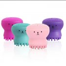 Octopus Shape Silicone Face Cleansing Brush Cleanser Deep Exfoliator Face Scrub Massages Skin Care