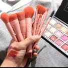 10PCS Wooden Foundation Cosmetic Brush Makeup Brush Sets Tools Multifunctional Brush Make Up Tools