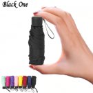 Mini Black One Pocket Umbrella 180g Small Fashion Folding Umbrella