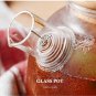1L/1.5L Big Transparent Borosilicate Glass Teapot Heat-Resistant Large Clear Tea Home Tool