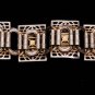 30s Big Bookchain Pearl Bracelet Vintage Victorian Revival