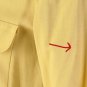 1940s Gold Moygashel Linen LS Shirt Loop S 32 Vintage