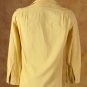 1940s Gold Moygashel Linen LS Shirt Loop S 32 Vintage