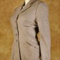 Vintage 40s Lilly CA Tweed Wasp Waist Fitted Jacket S