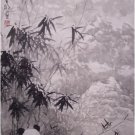 Chinese Original Painting Pandas & Bamboo