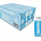 JUST Water - 100% Spring Water - Alkaline Boxed Water Bottle - 11.2 Fl Oz (Pack of 24)