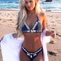 crochet beaded bralette bikini - Handmade two piece