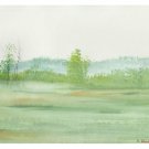 ORIGINAL watercolor painting. From the series of my watercolor lanscapes.