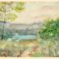 ORIGINAL watercolor painting. From the series of my watercolor lanscapes.