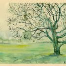 ORIGINAL watercolor painting. From the series of my watercolor lanscapes.
