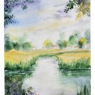ORIGINAL watercolor painting. From the series of my watercolor lanscapes.