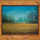 Pastel landscape,  original pastel painting, wall art, landscape