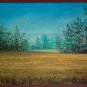 Pastel landscape, original pastel painting, wall art, landscape