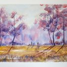 ORIGINAL WATERCOLOR: Trail. Original Watercolor Painting, Watercolors, Wall Art