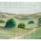Pastel drawing. Remembering a lovely jump walk. Pastel Landscape, Summer