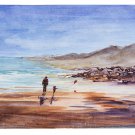 ORIGINAL WATERCOLOR : Childhood