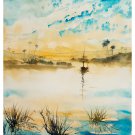 ORIGINAL WATERCOLOR : After the Rain