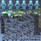 6pcs Chinese Navy Soldiers Army Minifigures for Military Set