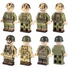 2021 New 8pcs WW2 American Soldiers US Army