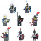 8pcs Roman Colosseum Knights Minifigures Building Toys