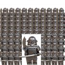 100pcs Samurai War Warriors Medieval Japan Knights Minifigures