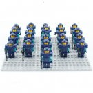 21pcs Heavy Armored Anti Riot SWAT Police Minifigures