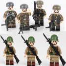 7pcs WW2 German Soldiers vs Soviet Soliders Army Cool Gift