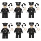 6pcs WW2 German Army General Minifigures Commander
