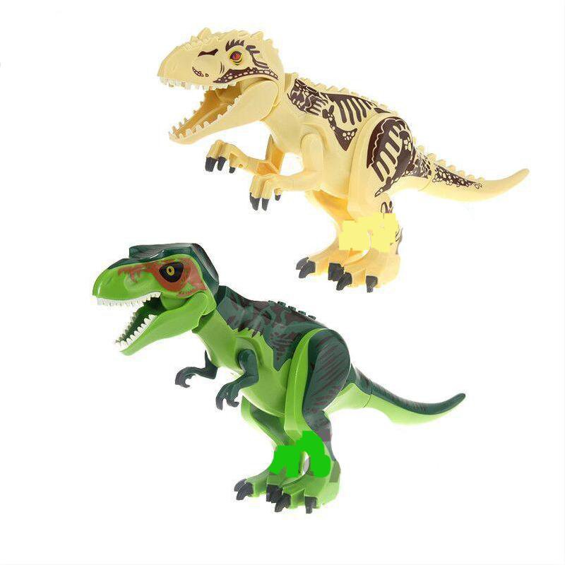 2021 Jurassic World Park Tyrannosaurus Rex Figures Cool Building Toy