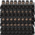 50pcs American City Heavy SWAT Police Minifigures