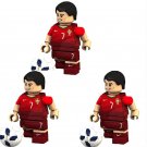 3pcs C Cristiano Minifigures