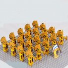 21pcs American Civil War Indiana Chief Soldiers Army Minifigures