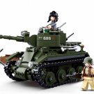 WW2 Soviet Union Tank Soldiers Building Toys