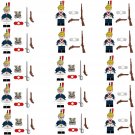 15pcs French Cuirassier Dutch Dragoon Soldiers Minifigures